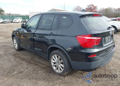 2013 BMW X3 xDrive28I из США, поврежденный, VIN 5UXWX9C56D0A11061